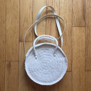 ✨HOST PICK✨ Round Summer Rattan Straw Crossbody with Handles Bag